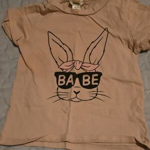 Cute Bunny Graphic Kids T-Shirt